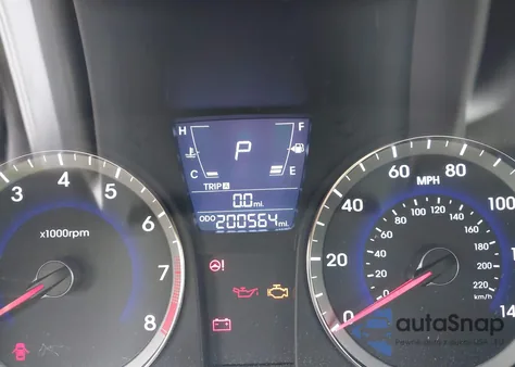 2014 Hyundai Accent Gls z USA, uszkodzony, nr VIN KMHCT4AE7EU630518